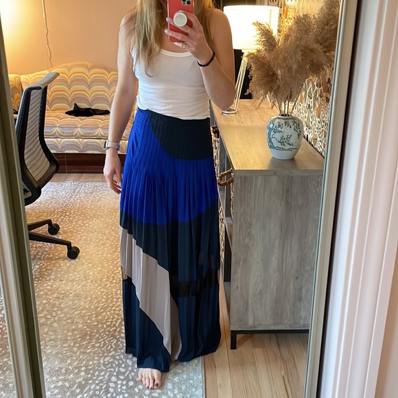 BCBG Runway Pleated Maxi Skirt - Picture 7 of 7